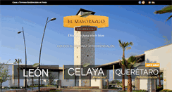 Desktop Screenshot of elmayorazgo.com.mx