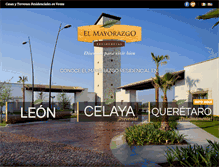 Tablet Screenshot of elmayorazgo.com.mx